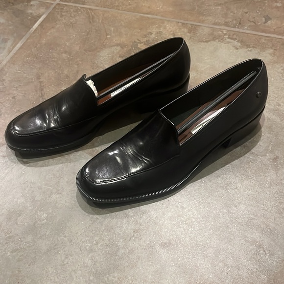 Vintage Etienne Aigner women's black loafers size 7.5 narrow, new in box - Picture 7 of 14